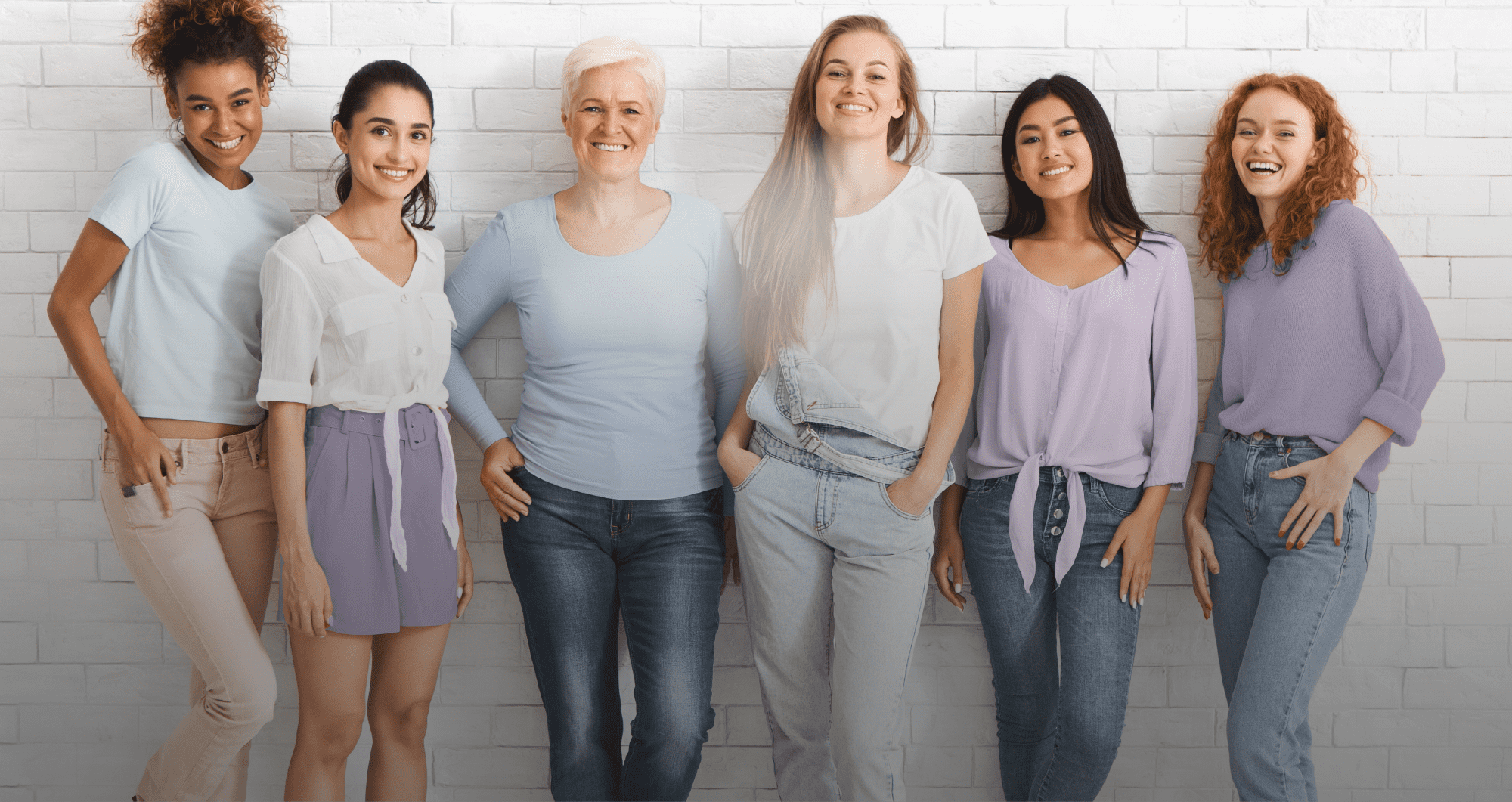 WBHI background image: Diverse group of women standing together